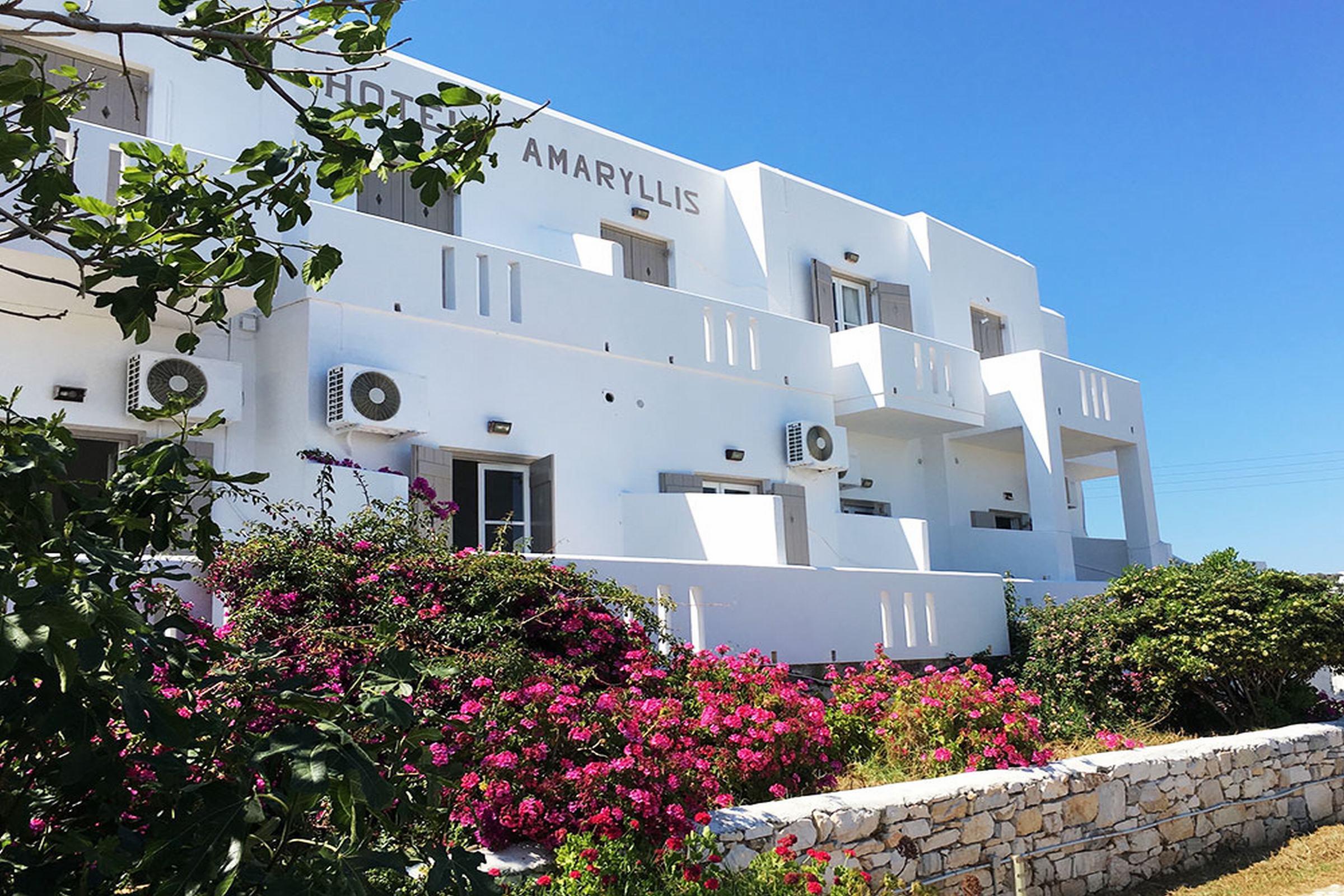 Amaryllis Beach Hotel Chrisi Akti  Exterior photo